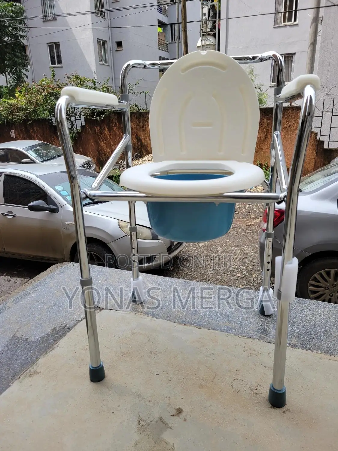 Potty叔°Toilet Chair٥٥care Max Commode Chair Without Wheeles