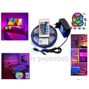 Photo - 5m Rgb Led Strip – Smart Remote Easy Installation