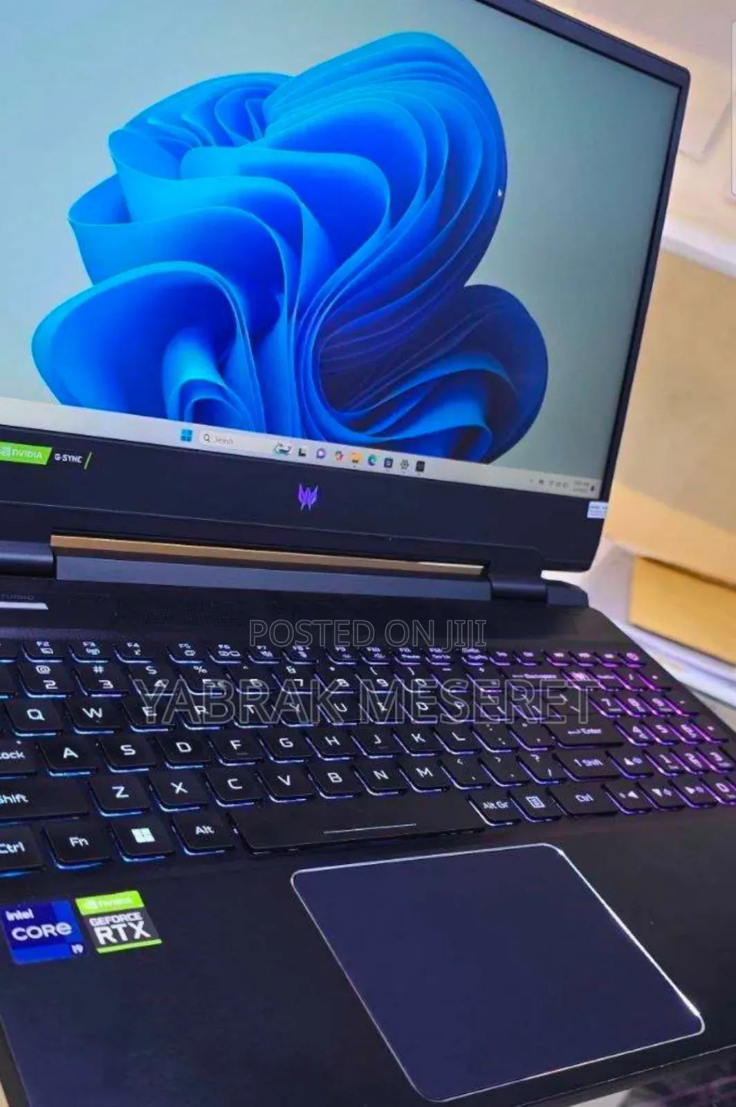 New Laptop Acer Predator Helios 300 16GB Intel Core I9 SSD 512GB