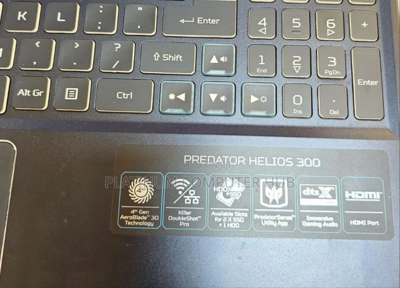 Laptop Acer Predator Helios 300 16GB Intel Core I7 SSD 1T
