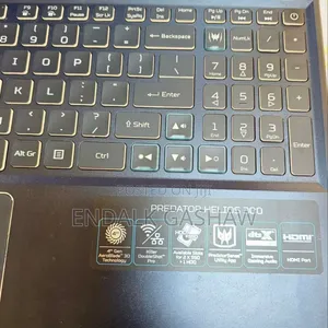 New Laptop Acer Predator Helios 300 16GB Intel Core I7 SSD 1T