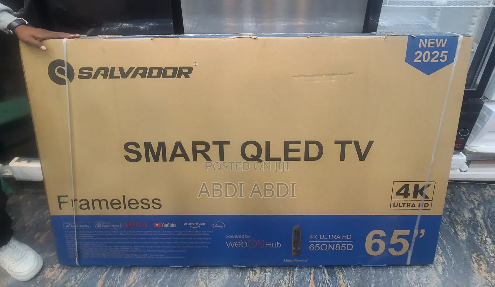 Salvador Tv 65" Fremless