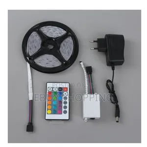 Photo - 5m Multi-Color Led Strip – Flashing Modes Diy Cuttable**