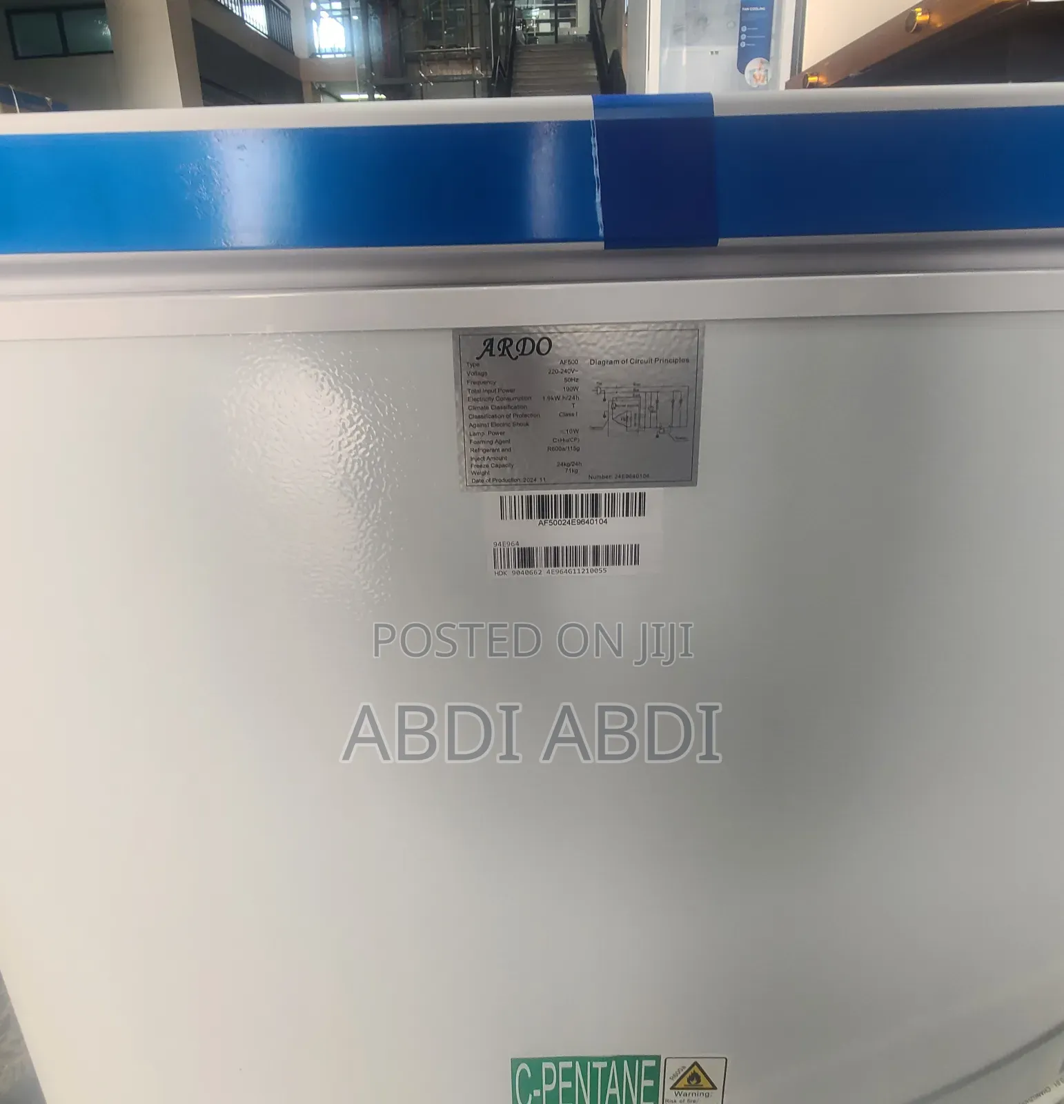 Ardo Deep Frezeer 500 Liter