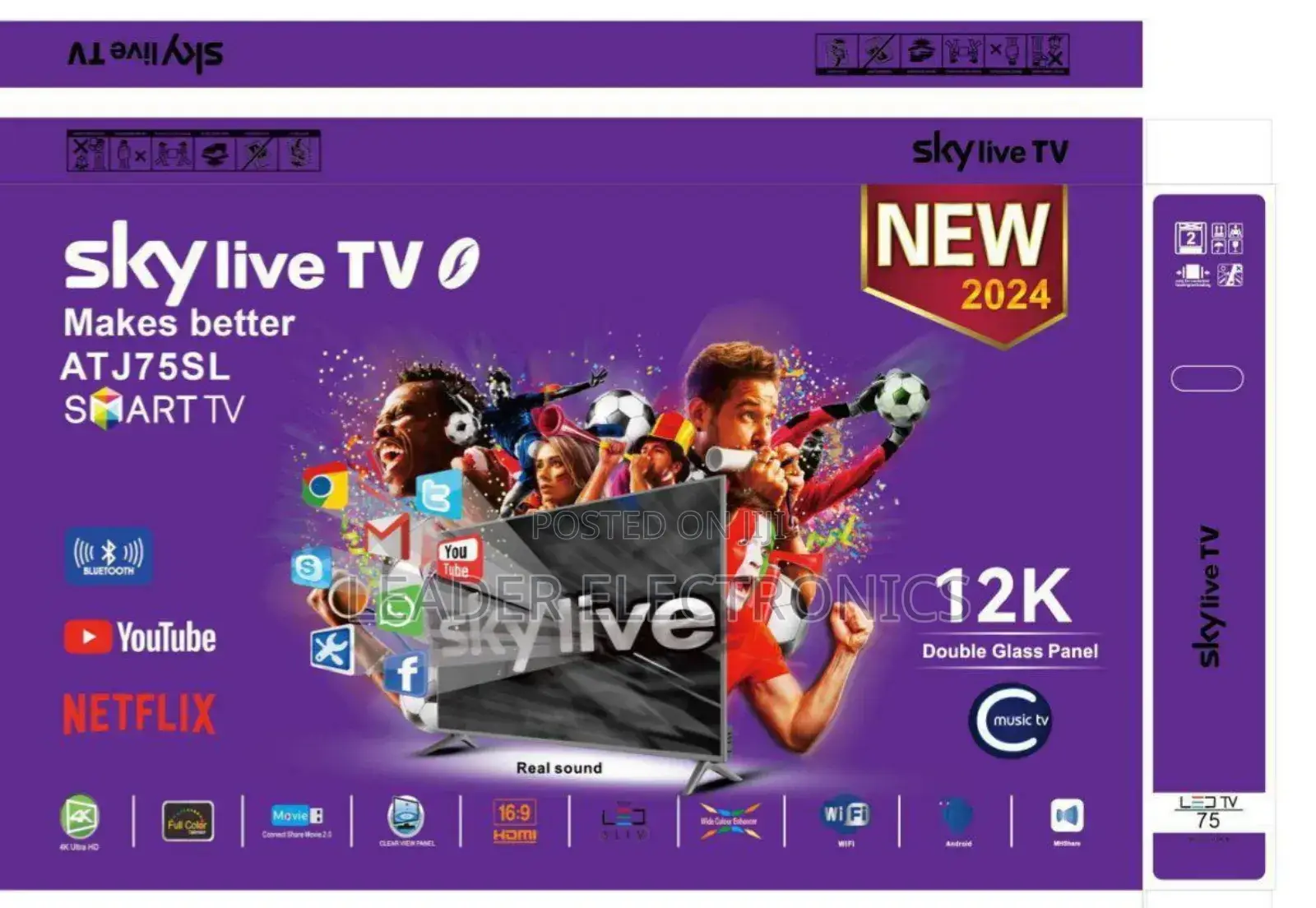 Skylive Tv 43" Smart Android Tv