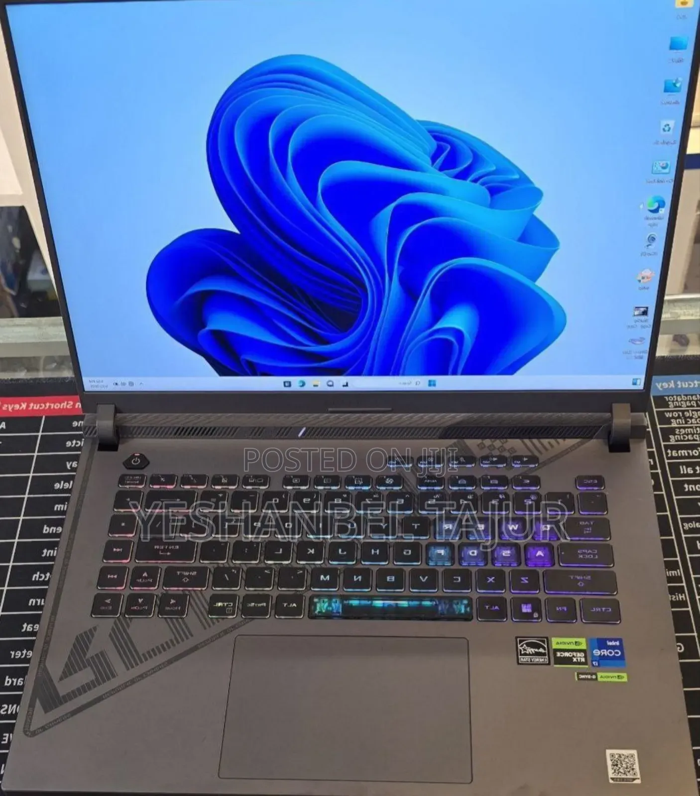 New Laptop Asus ROG Strix G16 G614 16GB Intel Core I7 SSD 1T