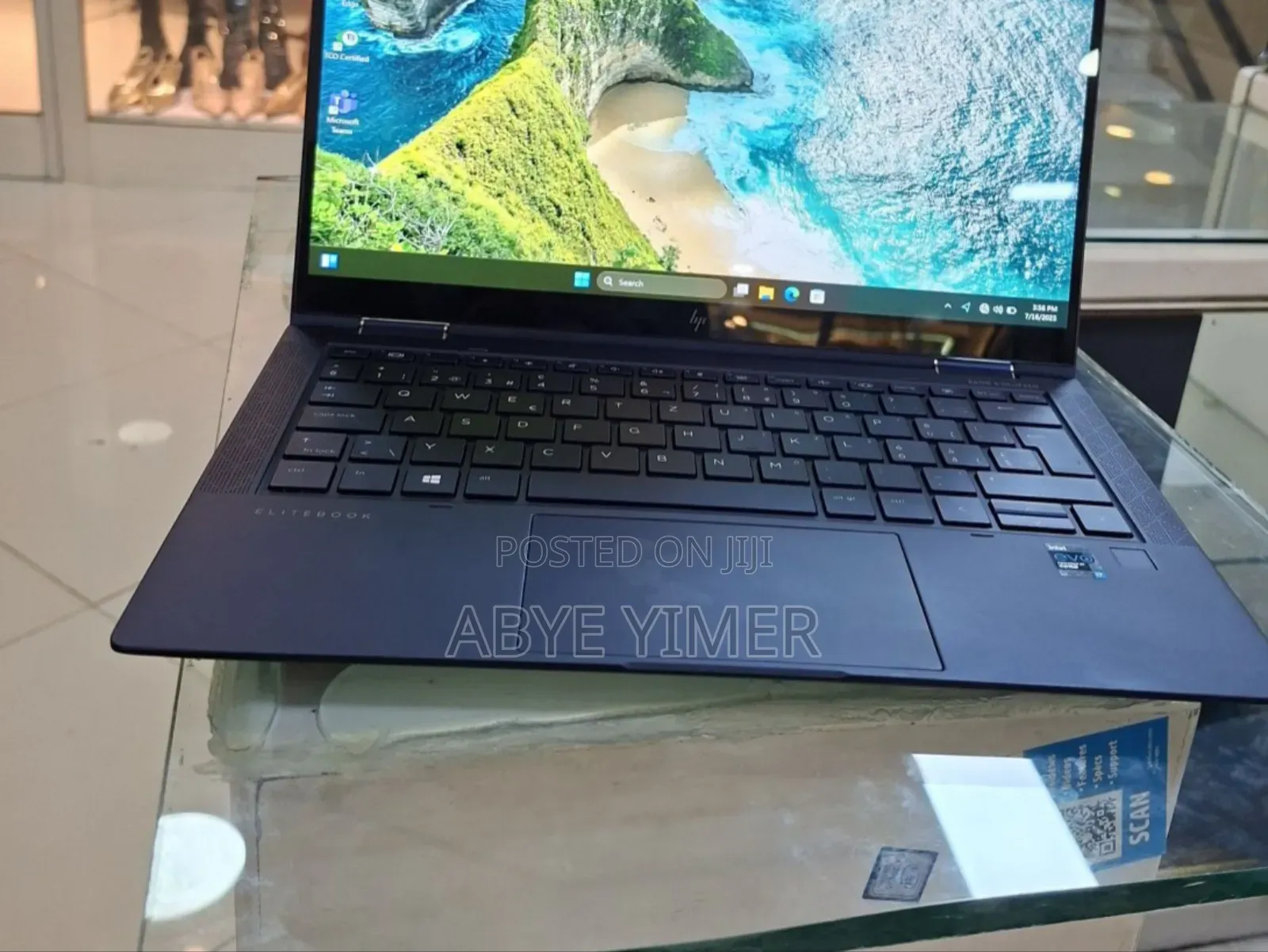 New Laptop HP Dragonfly G2 32GB Intel Core I7 SSD 1T