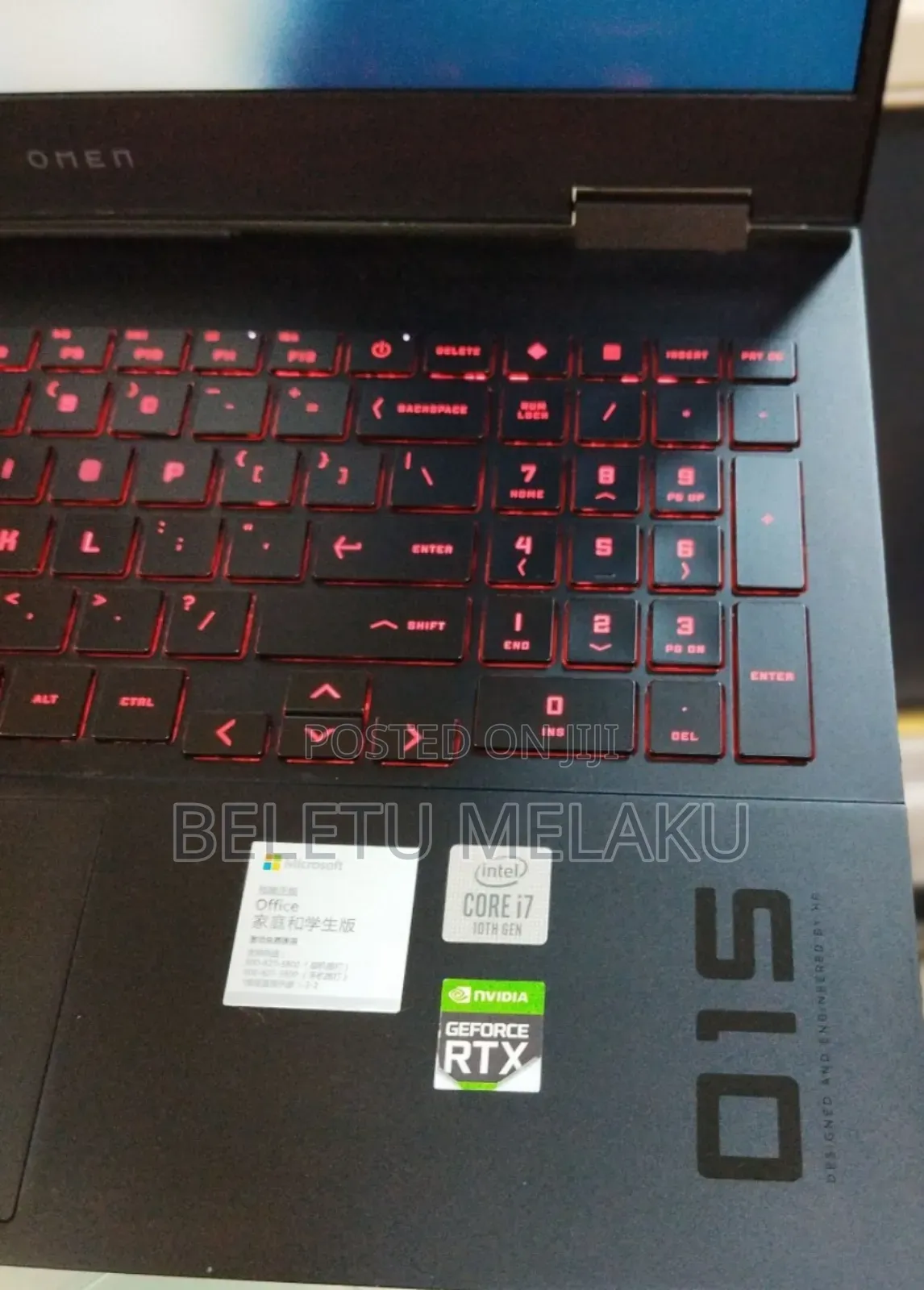 New Laptop HP Omen 15 16GB Intel Core I7 SSD 1T