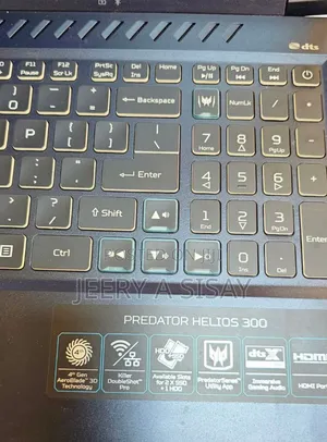 New Laptop Acer Predator Helios 300 16GB Intel Core I7 SSD 1T