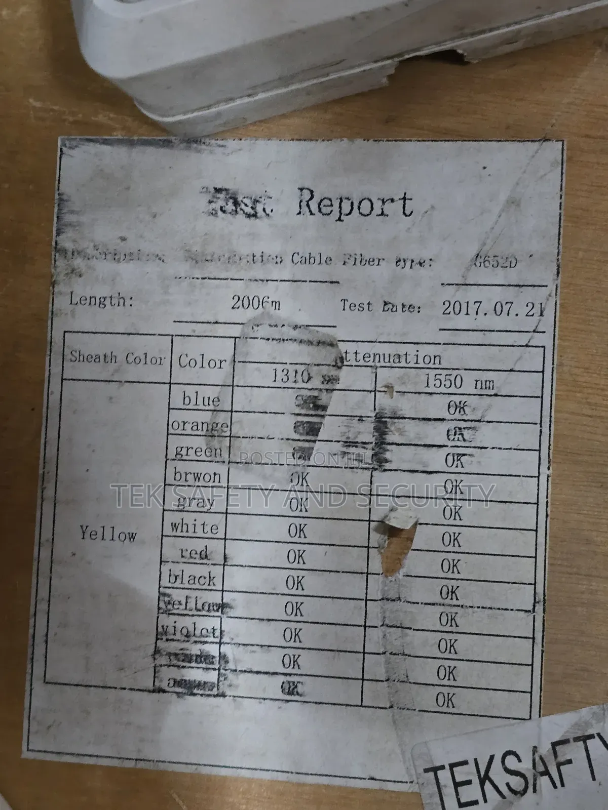 Fiber Optic Cable 12core