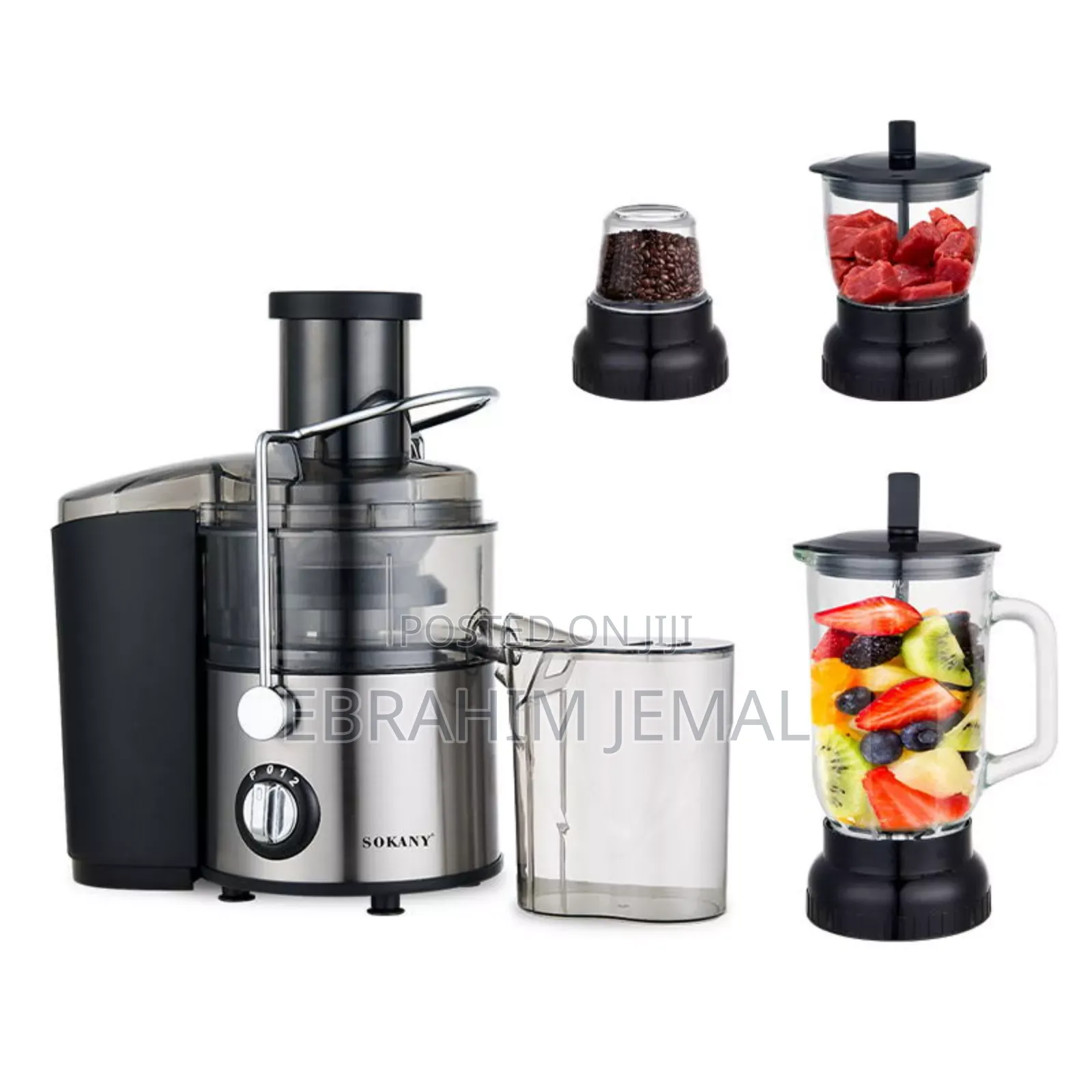 Sokany Juice Extractor
Best Qualit