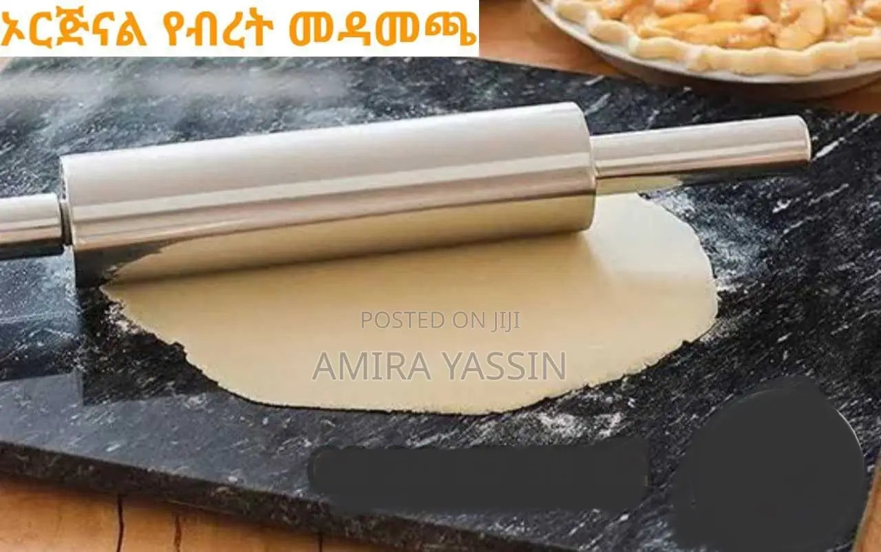 Large Size Stainless Steel Rolling Pin