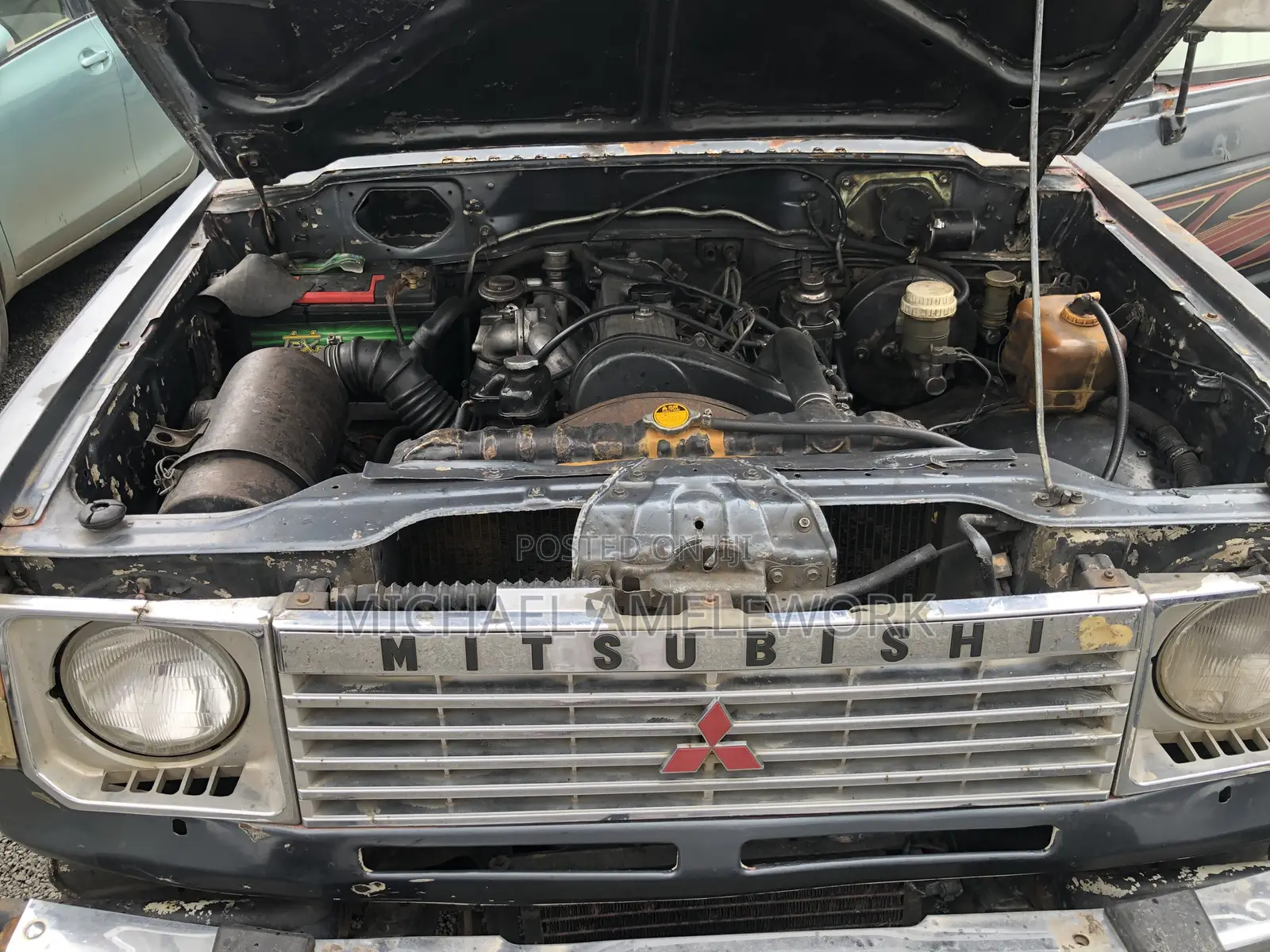 Mitsubishi Pajero 1989 Gray