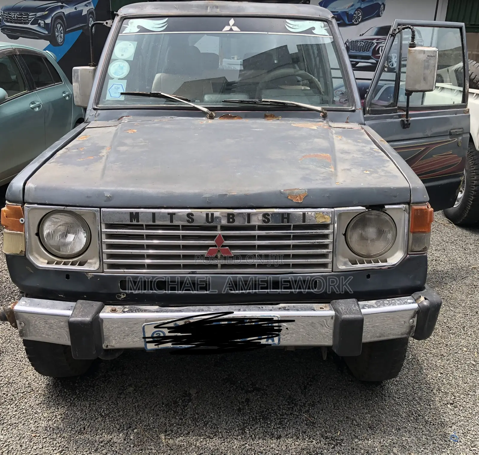 Mitsubishi Pajero 1989 Gray