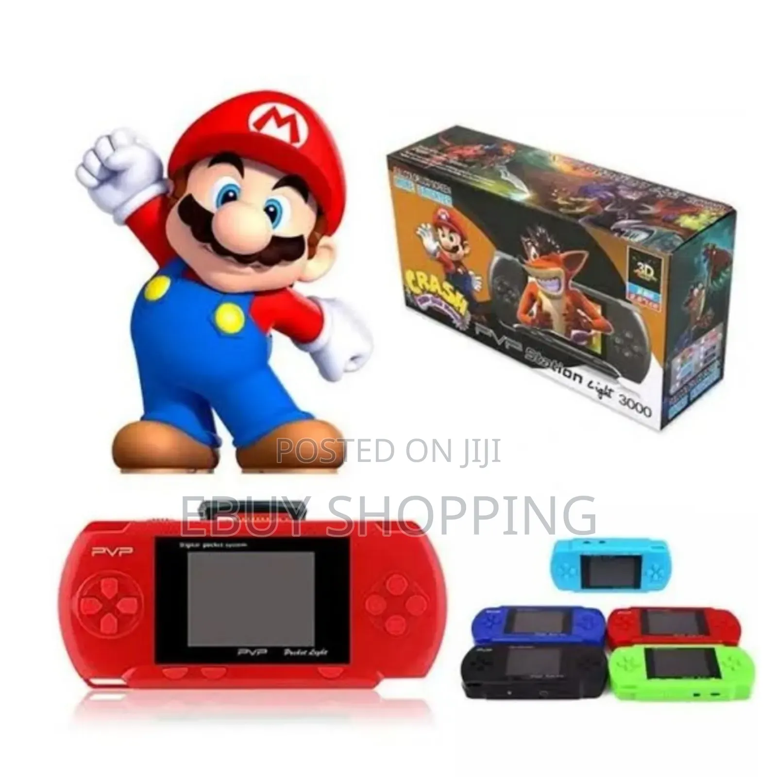 **Backlit Screen Handheld – Take Gaming Anywhere!**