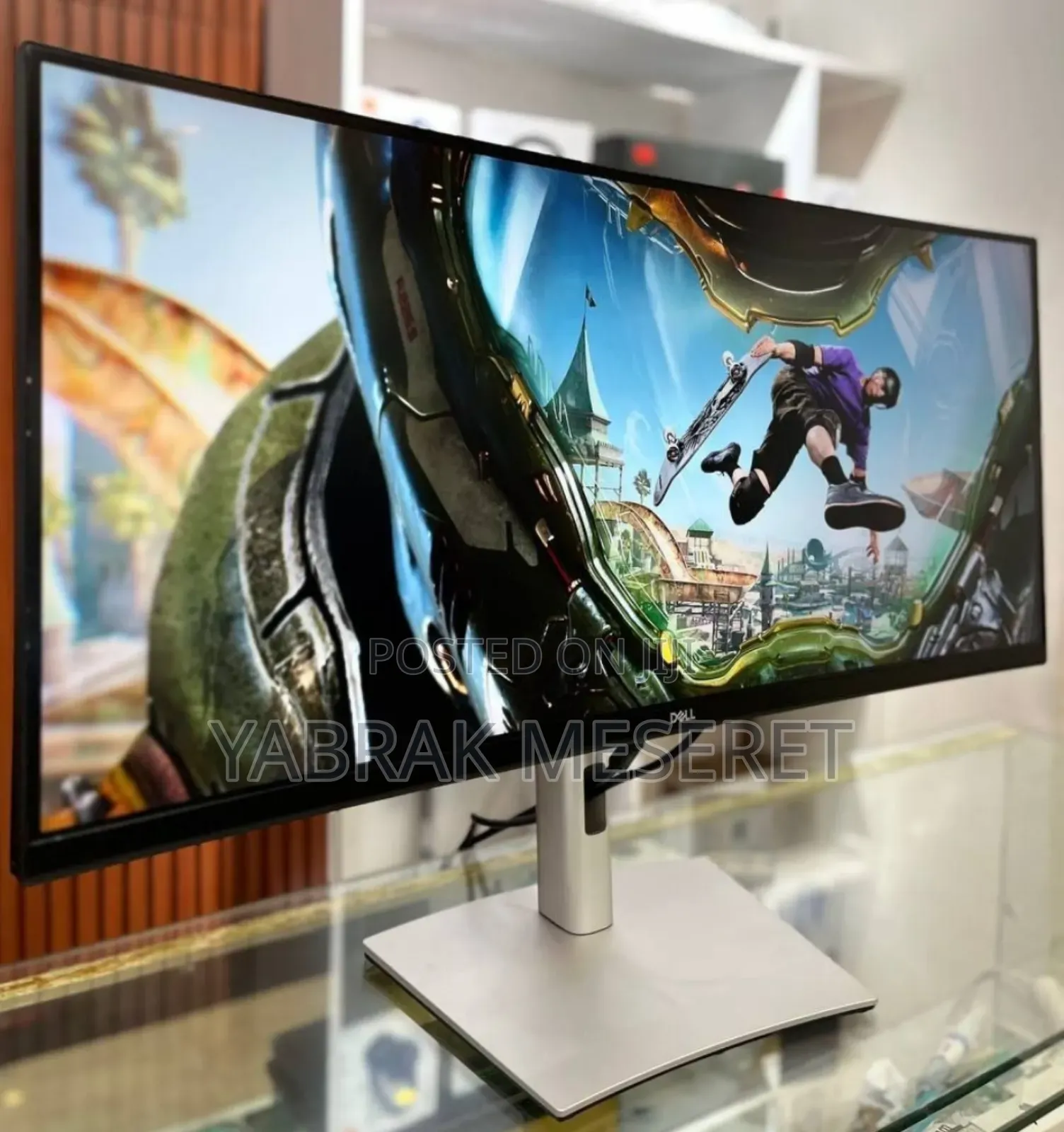  Dell 34-Inch Ultra-Wide Monitor
3440x1440 WQHD