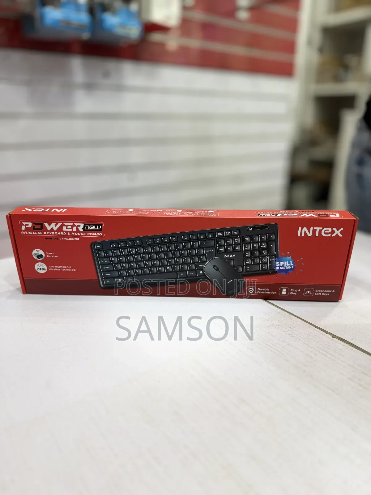Intex Wireless Keyboard Mouse
