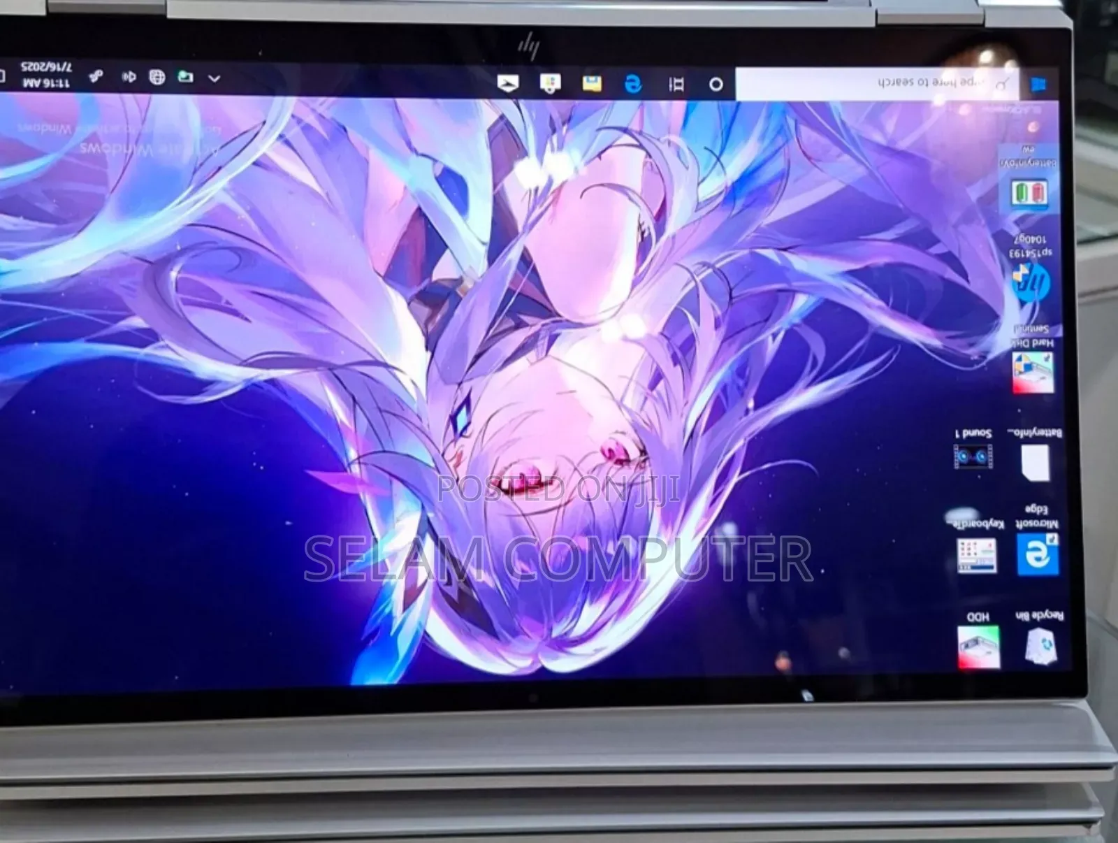 New Laptop HP Spectre 16GB Intel Core I7 SSD 512GB