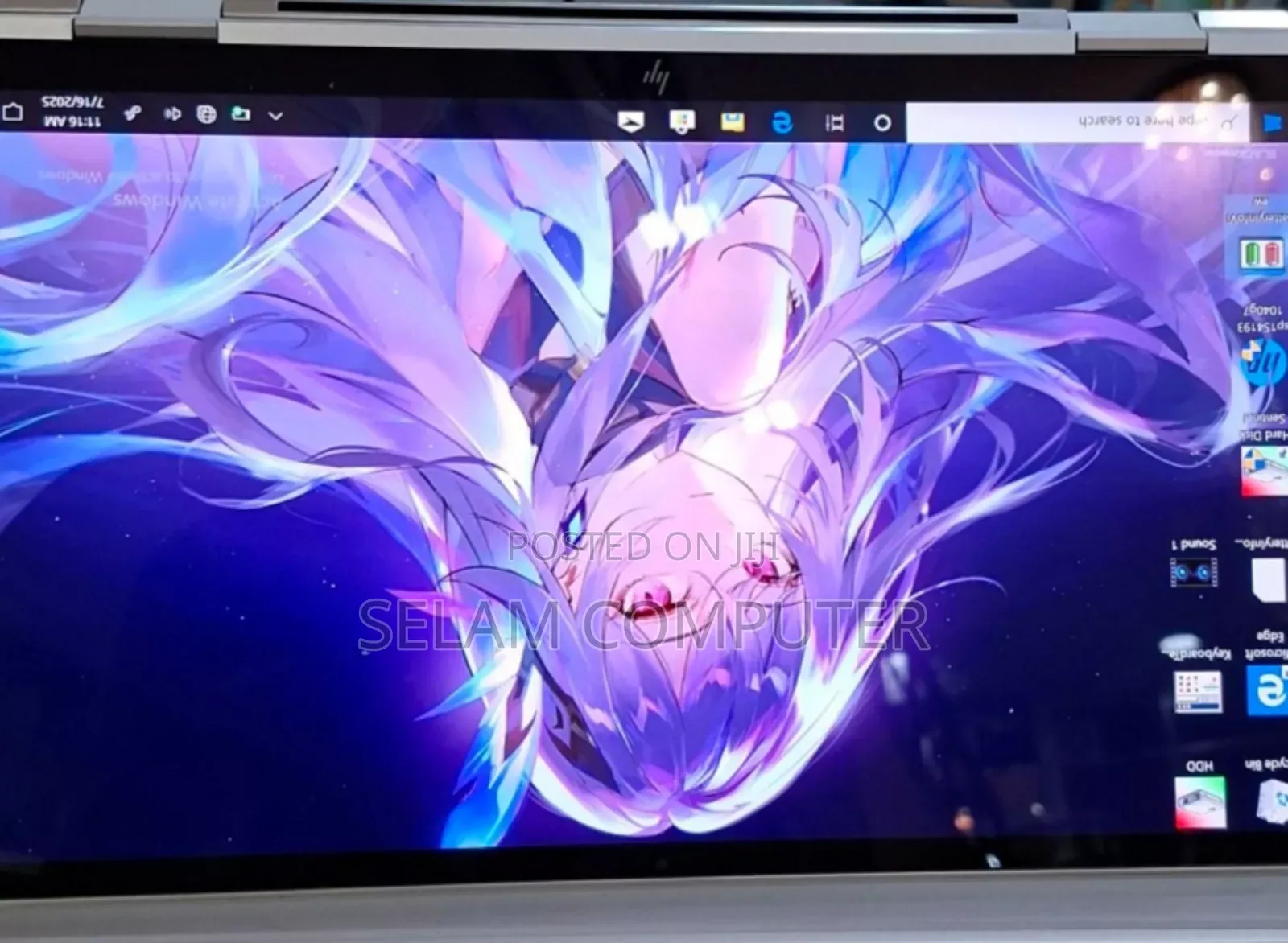 New Laptop HP Spectre 16GB Intel Core I7 SSD 512GB