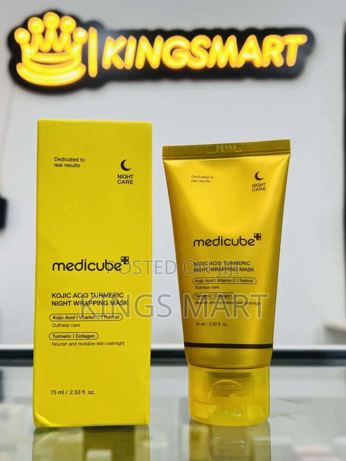 Kojic Acid Turmeric Night Wrapping Mask