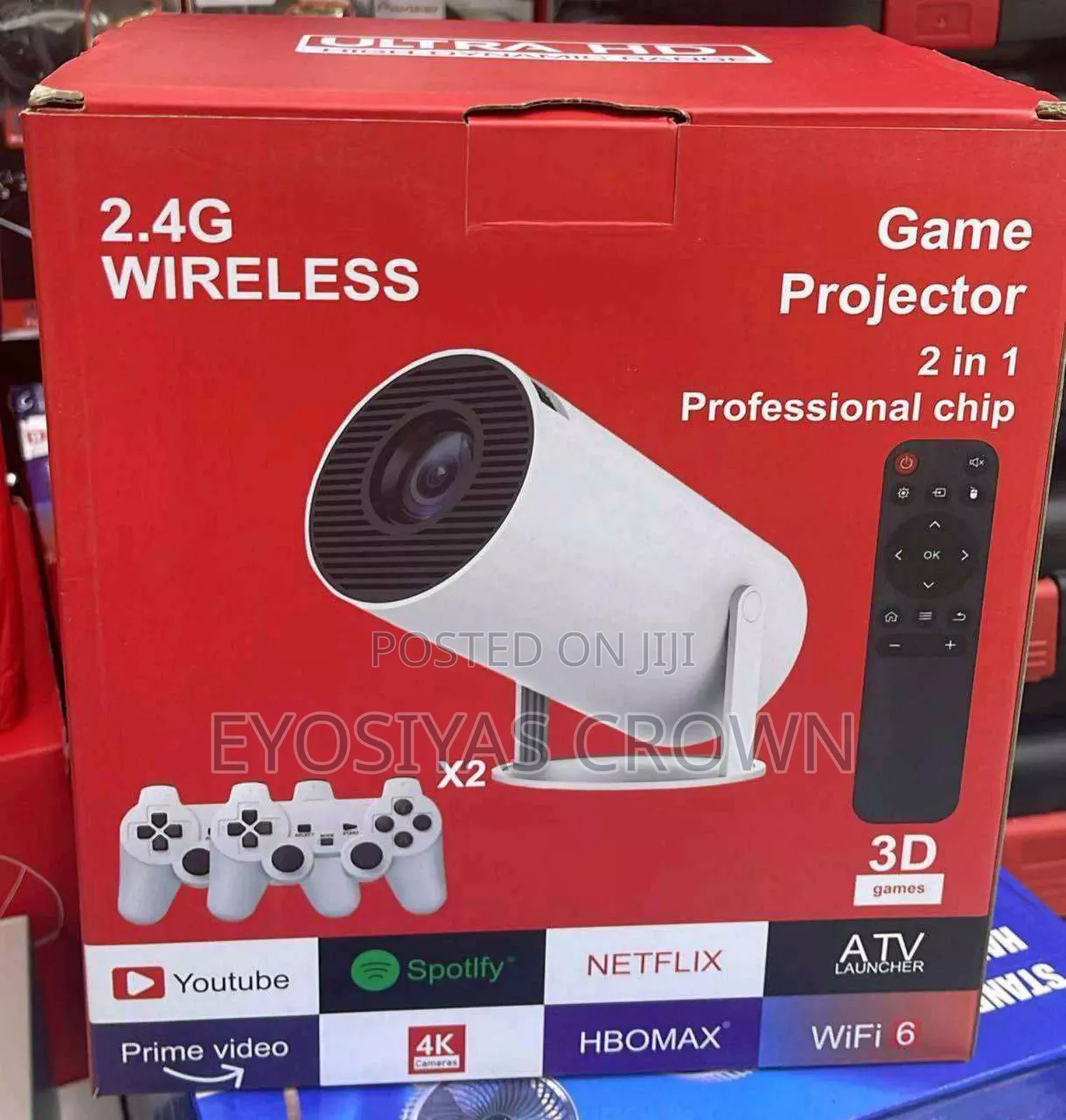 3d Gaming Projector With Free