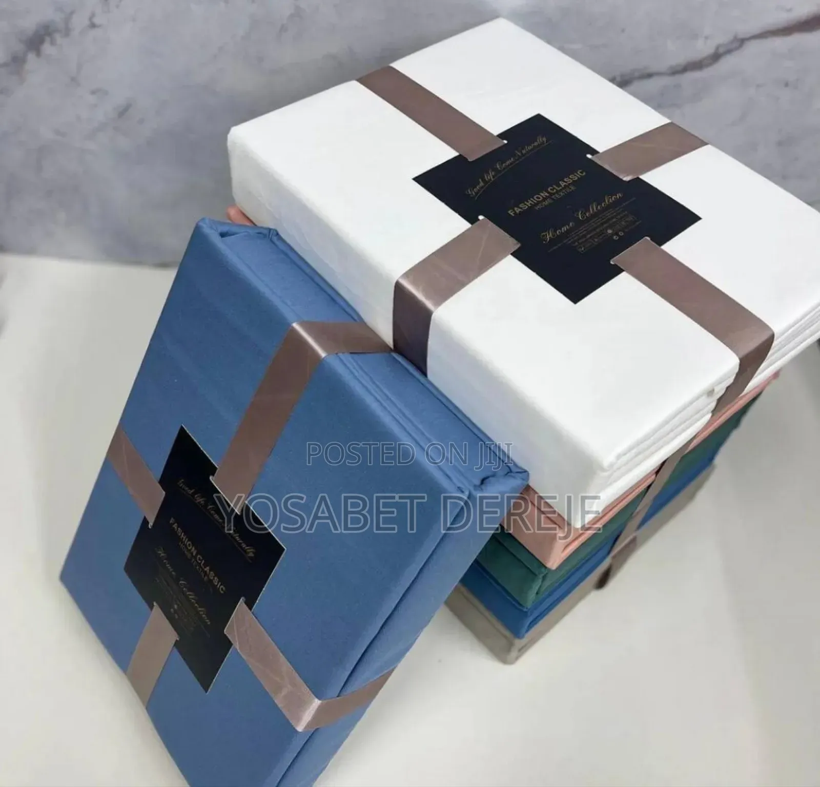 4 Pes. Bedsheets (አንሶላ) 100% Cooton