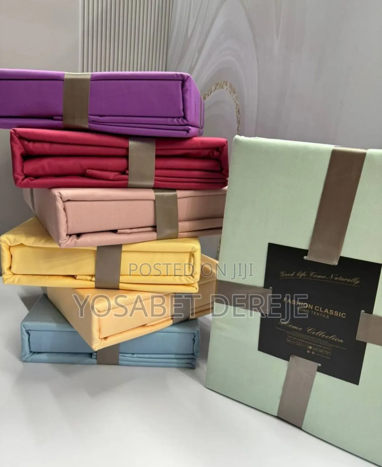 4 Pes. Bedsheets (አንሶላ) 100% Cooton