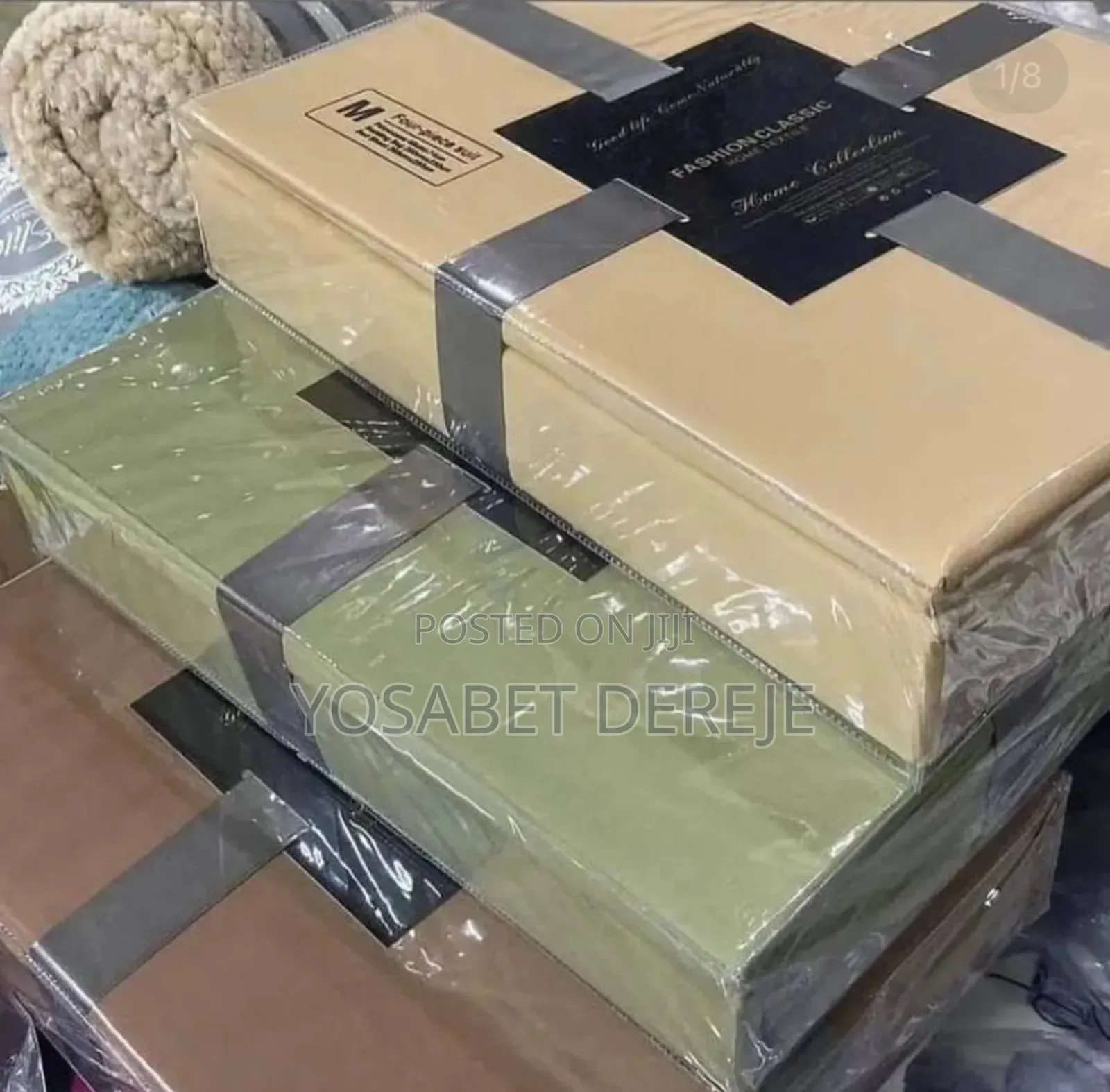 4 Pes. Bedsheets (አንሶላ) 100% Cooton