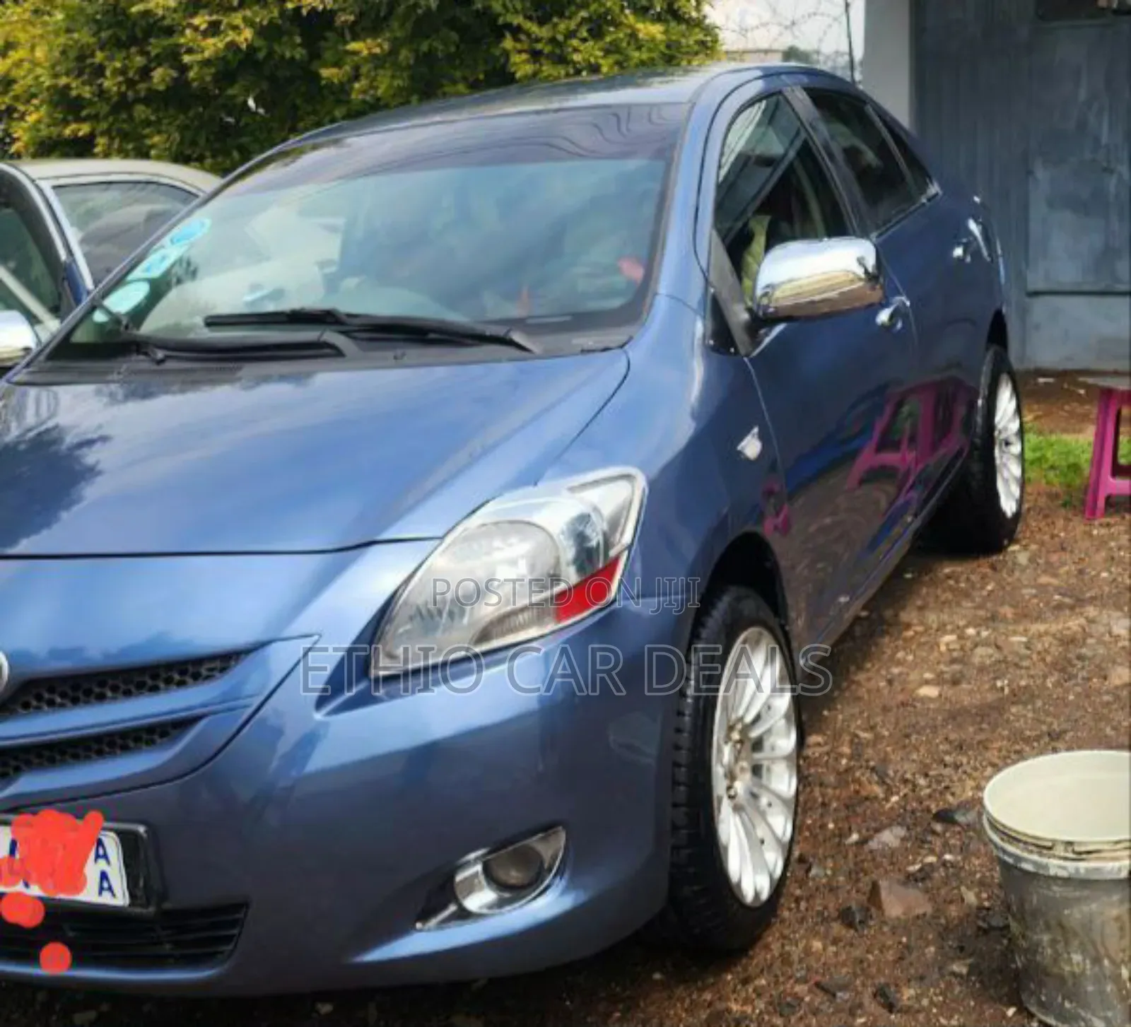 Toyota Yaris 2007 Blue