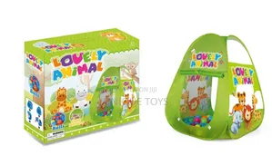 Photo - Lovely Animal Friends Play Tent With Ball Pool