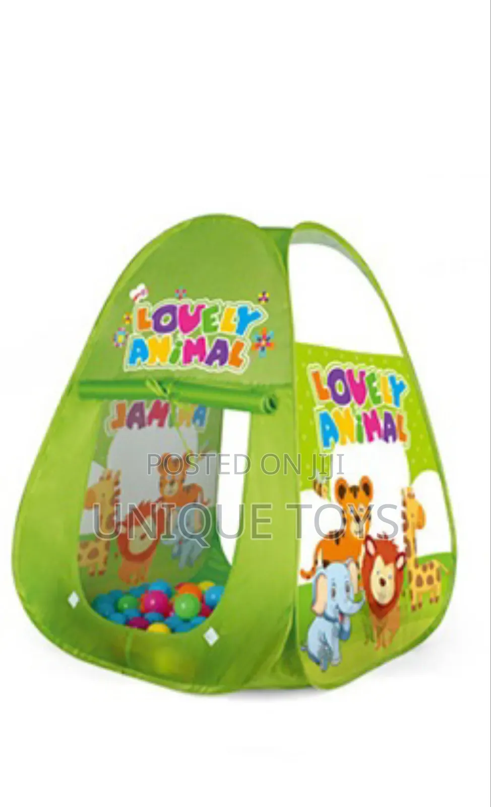 Lovely Animal Friends Play Tent With Ball Pool