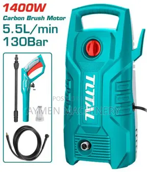 Total Pressure Washer 1400w | መኪና ምንጣፍ ማጠቢያ