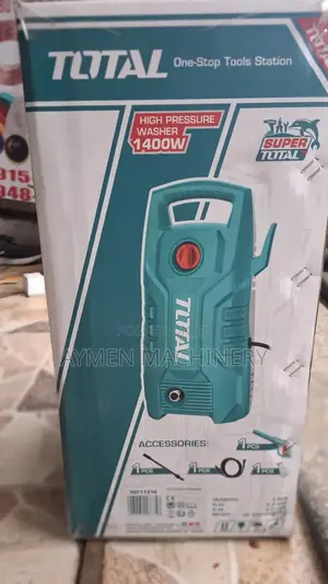 Total Pressure Washer 1400w | መኪና ምንጣፍ ማጠቢያ