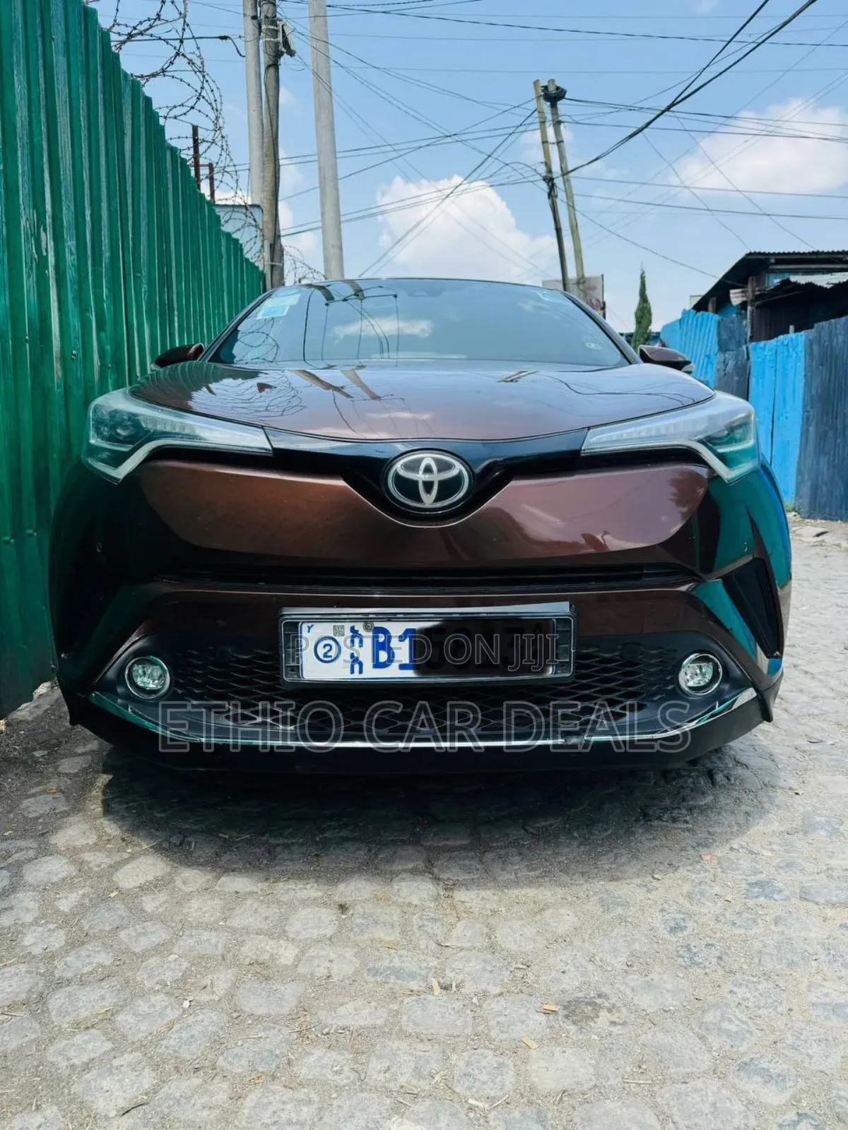 Toyota C-HR 2017 Brown