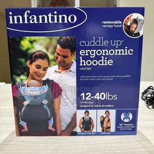 Photo - ዘመናዊ ማዘያ Infantino Baby Carrier (ባለ ኮፍያ) ወደ ፊትም ወደኋላም ለማዘል