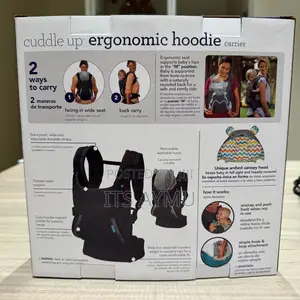 ዘመናዊ ማዘያ Infantino Baby Carrier (ባለ ኮፍያ) ወደ ፊትም ወደኋላም ለማዘል