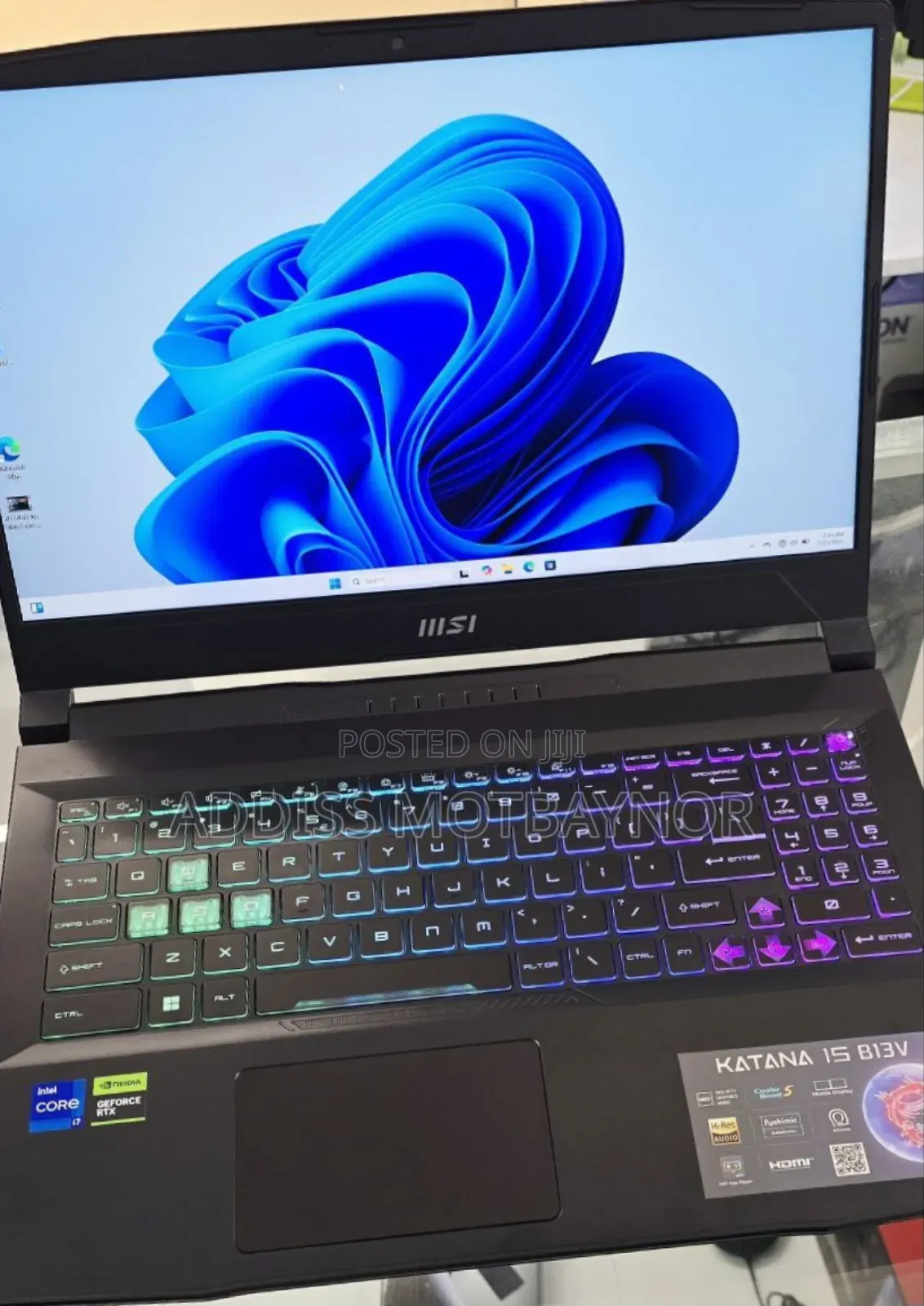 New Laptop MSI GF63 16GB Intel Core I7 SSD 1T