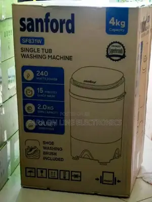 ◆Sanford Mini Washing Machine 4kg◆ Free Delivery ◆ 5 Years Warranty