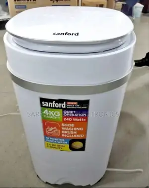 ◆Sanford Mini Washing Machine 4kg◆ Free Delivery ◆ 5 Years Warranty