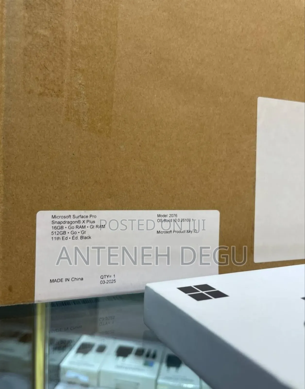 New Laptop Microsoft Surface 16GB Qualcomm Snapdragon X Plus SSD 512GB