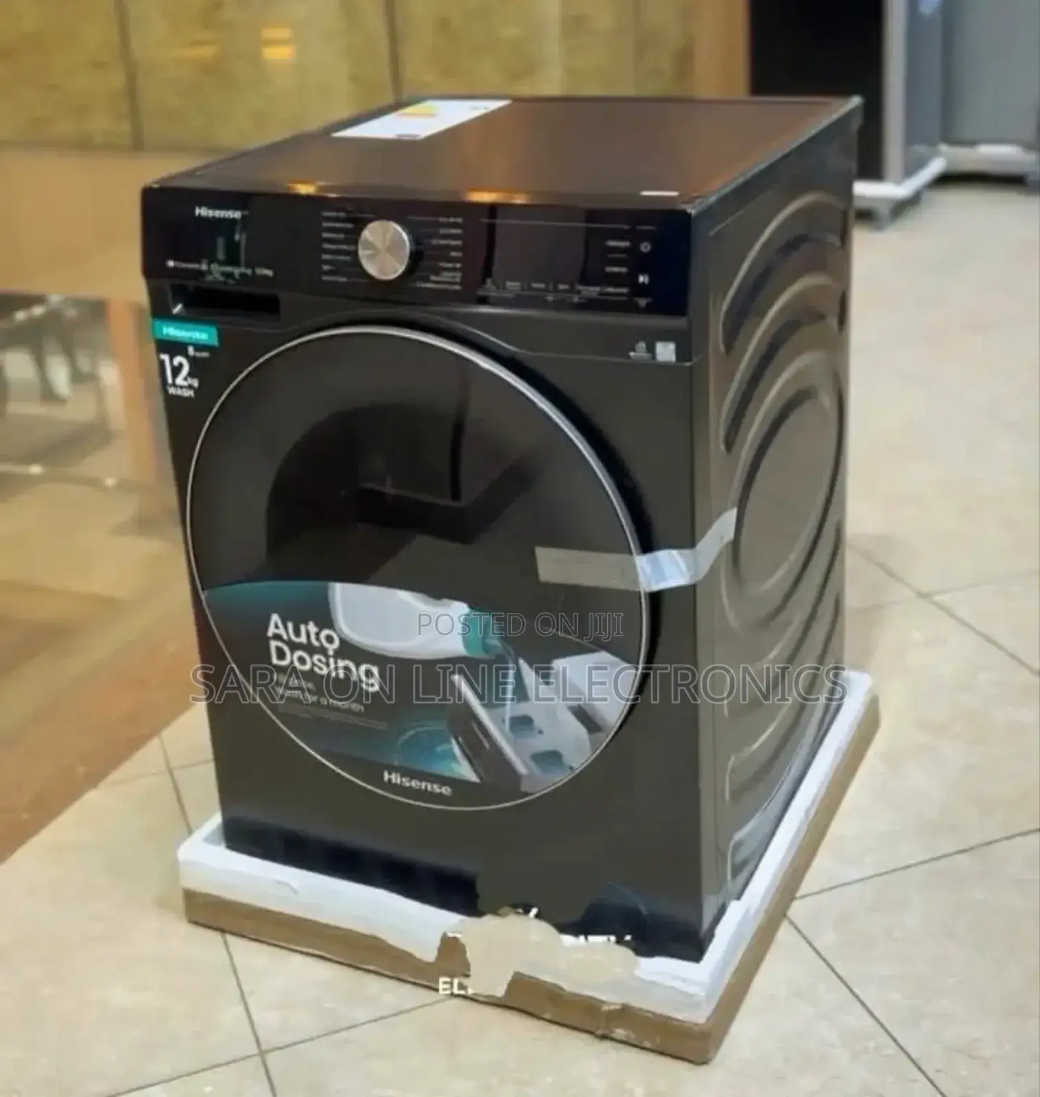 Hisence 12/8kg Automatic Washing Machine