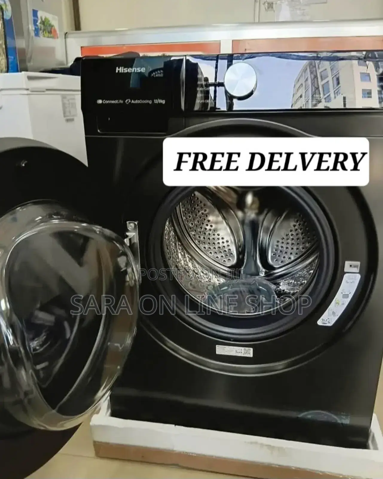 Hisence 12/8kg Automatic Washing Machine