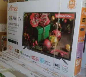 Amaz 50" Tv Smart New 2025