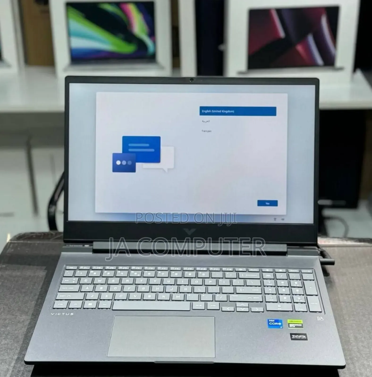 New Laptop HP Victus 16 16GB Intel Core I7 SSD 1T