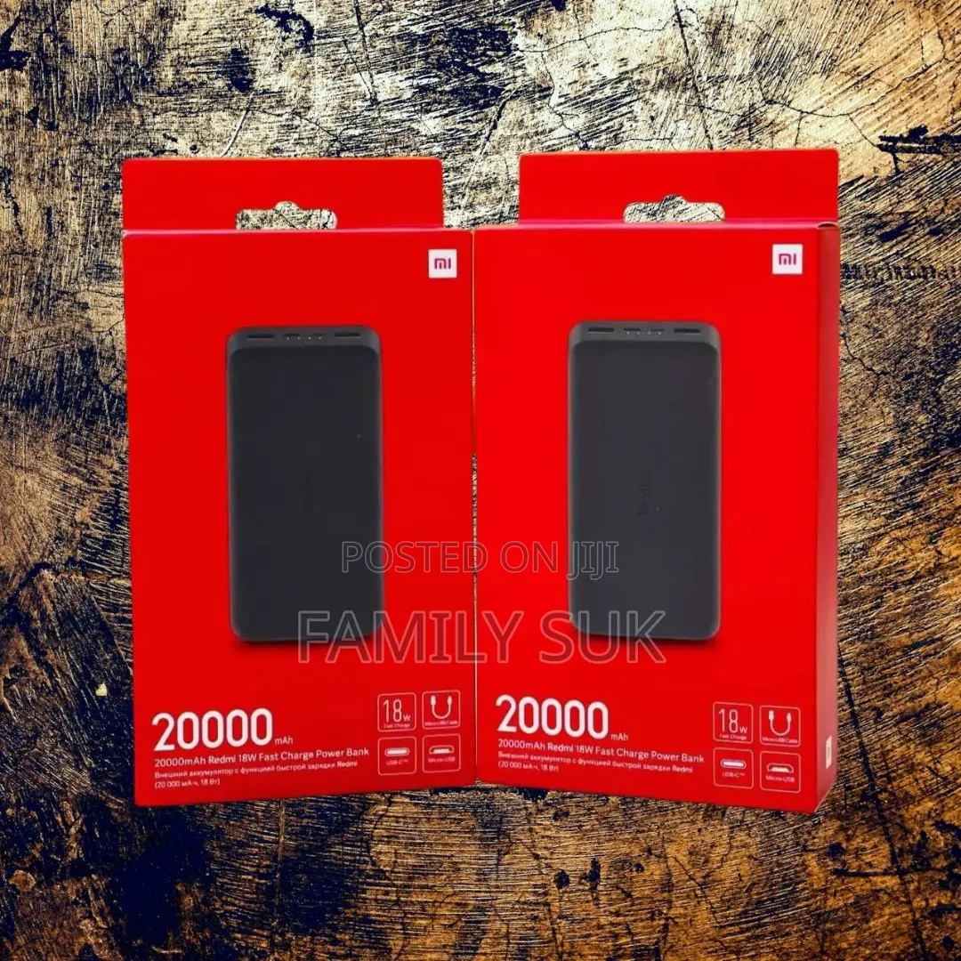 Mi 20000 With 4 Ports: Intelligent Charging,Performance