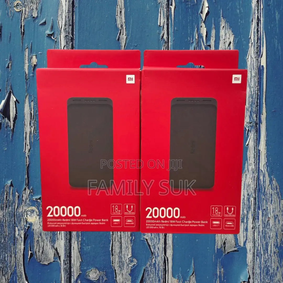 Mi 20000 With 4 Ports: Maximized Charging Efficiency