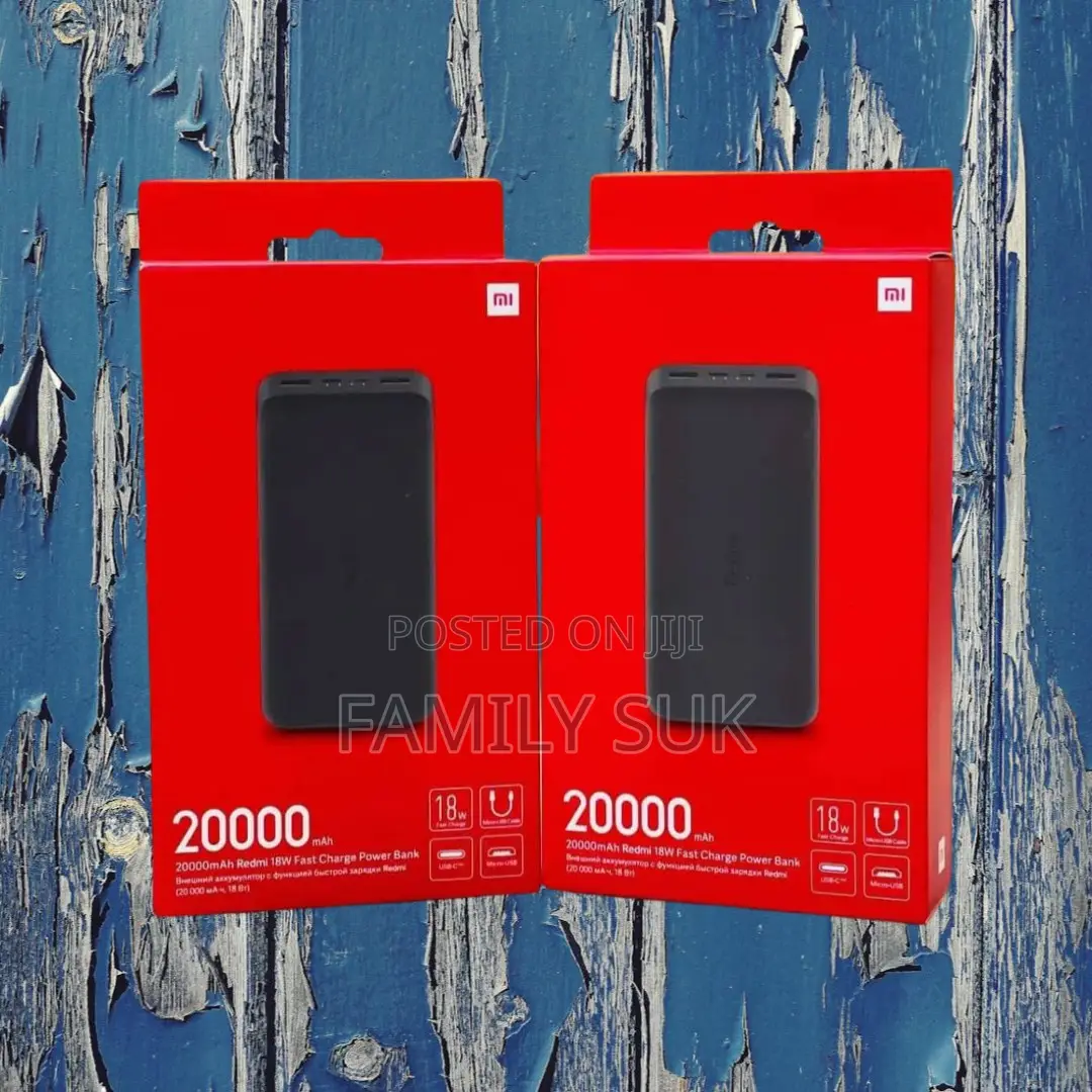 Mi 20000 With 4 Ports: Maximized Charging Efficiency