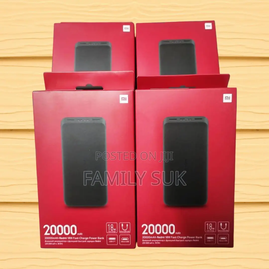 Mi 20000 With 4 Ports: Smart, Safe, and Powerful Charging