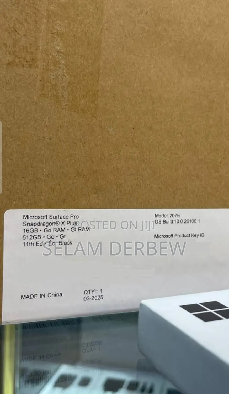 New Microsoft Surface Pro 16GB Qualcomm Snapdragon X Plus SSD 512GB