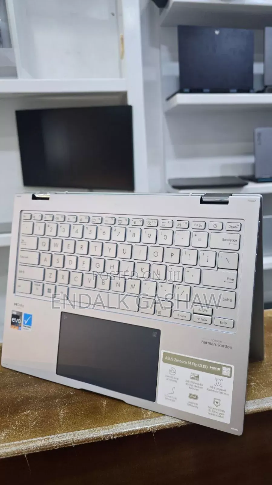 New Laptop Asus Zenbook Duo 14 16GB Intel Core I7 SSD 1T